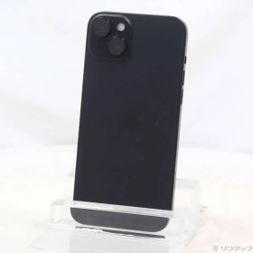 〔中古品〕 iPhone15 Plus 128GB ブラック 3M457J／A SIMフリー【276】