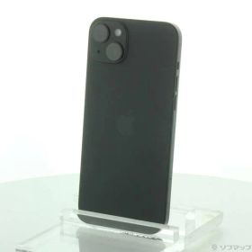 〔中古品〕 iPhone15 Plus 128GB ブラック 3M457J／A SIMフリー【297】