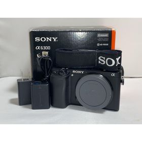 ソニー(SONY)の【良品】SONY α6300 ilce-6300 ボディ 本体(ミラーレス一眼)