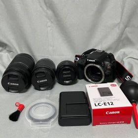 Canon デジタル一眼レフカメラEOS Kiss X7 トリプルレンズセット