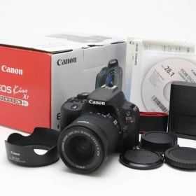AB+ (良品) Canon キヤノン EOS Kiss X7 EF-S18-55mm F3.5-5.6 IS STM Kit シャッター数 3,638枚 初期不良返品可 66-281