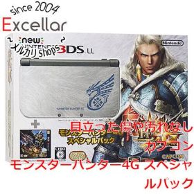 [bn:13] New 3DS LL モンスターハンター4G スペシャルパック 本体のみ 未使用