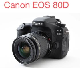 保証付/属品完備/デジタル一眼レフカメラ/Canon EOS 80Dレンズセット