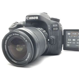極美品 Canon EOS 80D レンズセット♪安心フルセット♪スタートキット