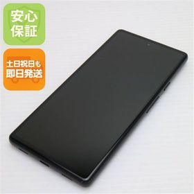 安心保証 美品 SIMフリー Google Pixel 6a チャコール