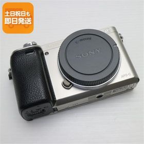 美品 α6000 ILCE-6000 ボディ シルバー 即日発送 ミラーレス一眼 SONY 本体 あすつく 土日祝発送OK