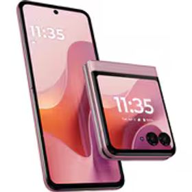 モトローラ Motorola motorola razr 60/メイン 6.9インチ/アウト 3.6インチ/Dimensity 7400X/RAM 12GB/ROM 512GB/Android 15/SIMフリースマートフォン/パルフェピンク PB8E0003JP