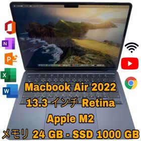 Macbook Air 2022 | Ram 24GB | 1TB SSD