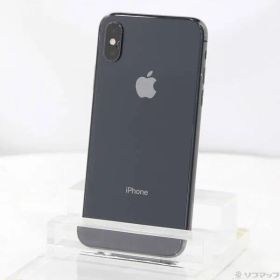 〔中古品〕 iPhoneXS 64GB スペースグレイ MTAW2J／A SIMフリー【344】