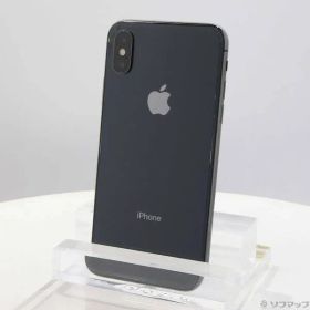 〔中古品〕 iPhoneXS 64GB スペースグレイ MTAW2J／A SIMフリー【258】