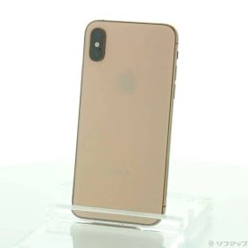 〔中古品〕 iPhoneXS 64GB ゴールド MTAY2J／A SIMフリー【258】