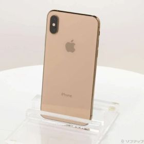 〔中古品〕 iPhoneXS 64GB ゴールド MTAY2J／A SIMフリー【297】