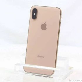 〔中古品〕 iPhoneXS 64GB ゴールド MTAY2J／A SoftBank【247】