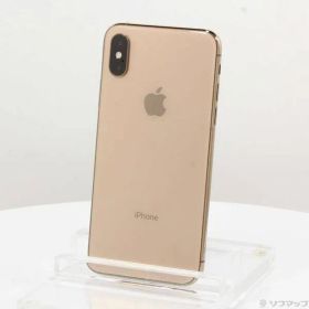 〔中古品〕 iPhoneXS 64GB ゴールド MTAY2J／A SIMフリー【371】