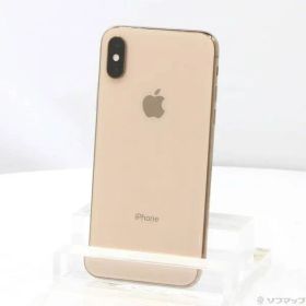 〔中古品〕 iPhoneXS 64GB ゴールド MTAY2J／A SIMフリー【276】
