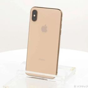 〔中古品〕 iPhoneXS 64GB ゴールド MTAY2J／A SIMフリー【262】