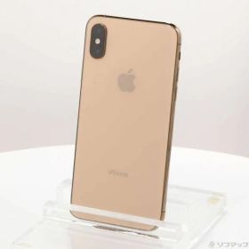 〔中古品〕 iPhoneXS 64GB ゴールド MTAY2J／A SIMフリー【269】