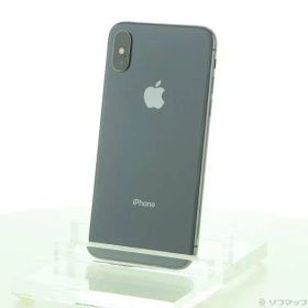〔中古品〕 iPhoneXS 256GB スペースグレイ MTE02J／A SIMフリー【348】