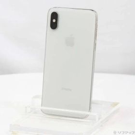 〔中古品〕 iPhoneXS 256GB シルバー MTE12J／A SIMフリー【348】