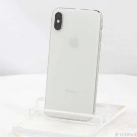 〔中古品〕 iPhoneXS 256GB シルバー MTE12J／A SIMフリー【262】
