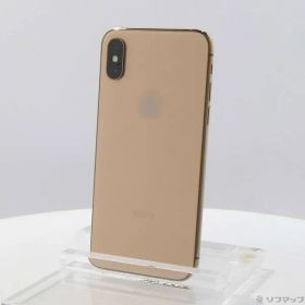 〔中古品〕 iPhoneXS 256GB ゴールド MTE22J／A SIMフリー【368】