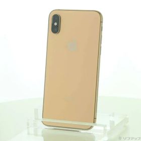 〔中古品〕 iPhoneXS 256GB ゴールド MTE22J／A SIMフリー【269】