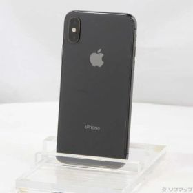 〔中古品〕 iPhoneXS 512GB スペースグレイ MTE32J／A SIMフリー【262】