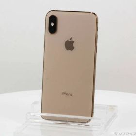 〔中古品〕 iPhoneXS 512GB ゴールド MTE52J／A SoftBank【247】