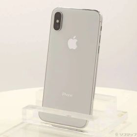 〔中古品〕 iPhoneXS 256GB シルバー NTE12J／A SIMフリー【262】