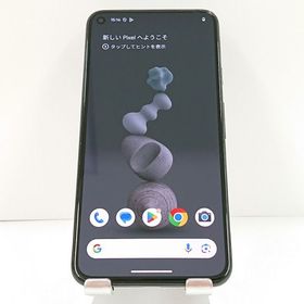Google Pixel 5 SoftBank ジャストブラック c09297