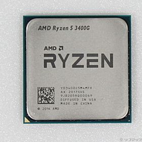 Ryzen 5 3400G 〔3.7GHz／SOCKET AM4〕