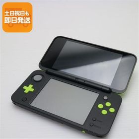 良品中古 NEWニンテンドー2DS LL ブラック×ライム 即日発送 2DS NINTENDO 本体 あすつく 土日祝発送OK