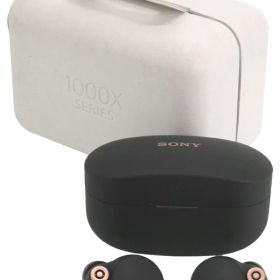 【SONY】ソニー『ワイヤレスノイズキャンセリングステレオヘッドセット / ブラック』WF-1000XM4(B) 2021年6月発売 音響機器 1週間保証【中古】