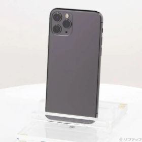 〔中古品〕 iPhone11 Pro 64GB スペースグレイ MWC22J／A SIMフリー【251】