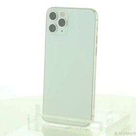 〔中古品〕 iPhone11 Pro 64GB シルバー MWC32J／A SoftBank【262】