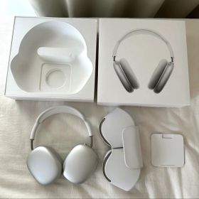 【バッテリー、ヘッド新品✨】Apple airpods max シルバー