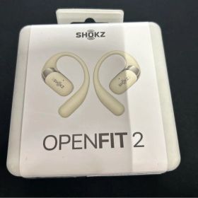 新品 Shokz OpenFit 2 オープンイヤーヘッドホン ベージュ