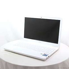 〔中古品〕 格安安心パソコン LIFEBOOK AH50／B3 FMVA50B3WP プレミアムホワイト ［Core-i7-7700HQ (2.8GHz)／4GB／HDD1TB／15.6インチワイド／Windows10 Home(64ビット)］〔中古品〕 格安安心パソコン LIFEBOOK AH50／B3 FMVA50B3WP プレミアムホワイト ［Core-i7-7700HQ (2.8GHz)／4GB／HDD1TB／15.6インチワイド／Windows10 Home(64ビット)］
