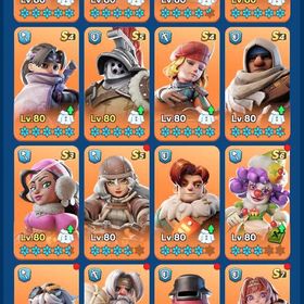 【完全引退】課金150万VIP11 総力６億↑ 星5専武多数＋火晶８サブ7付盾弓T11 | ホワサバのアカウントデータ、RMTの販売・買取一覧