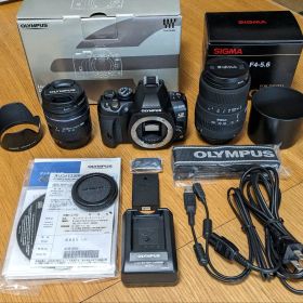 オリンパス E-620 約6200ショット【Wズーム＋Body元箱＋フィルタ】