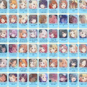 🌈組み合わせ自由自在☆限定キャラも選べる！🌈 | 学園アイドルマスター(学マス)のアカウントデータ、RMTの販売・買取一覧