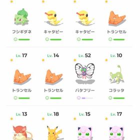 色違い46匹/フシギダネ/チコリータ/マグマラシ/ブラッキー/リーフィア/ムンナ/クワッス | ポケモンスリープのアカウントデータ、RMTの販売・買取一覧