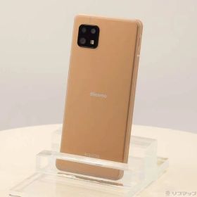 〔中古品〕 AQUOS sense6 64GB ライトカッパー SH-54B docomo SIMフリー【352】