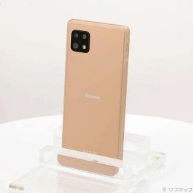 〔中古品〕 AQUOS sense6 64GB ライトカッパー SH-54B docomo SIMフリー【344】