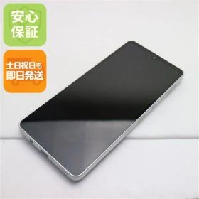 新品同様 SIMフリー AQUOS sense6 4GB 64GB SH-M19 シルバー スマホ 白ロム 本体 即日発送 土日祝発送OK あすつく 07000
