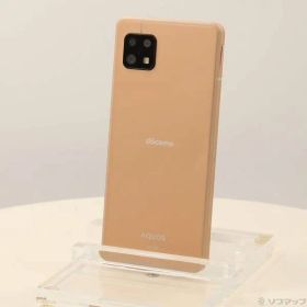 〔中古品〕 AQUOS sense6 64GB ライトカッパー SH-54B docomo SIMフリー【368】