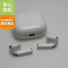 美品 AirPods 4(アクティブノイズキャンセリング搭載) イヤホン APPLE 即日発送 土日祝発送OK 05000