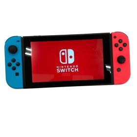 186000 現状品 Nintendo Switch ニンテンドースイッチ HAC-001 ネオンレッド・ネオンブルー