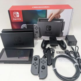 【中古品】 ニンテンドースイッチ 本体 グレー 付属品完品 2018 初期型 HAC-001 Nintendo Switch 動作良好