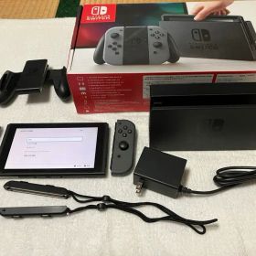 Nintendo Switch 本体 グレー Joy-Con付き